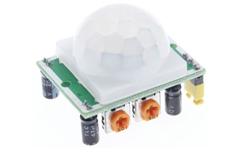 Sonew Sensor de movimiento Pir, detector de movimiento infrarrojo con  cobertura completa, sin puntos ciegos para uso en interiores o exteriores