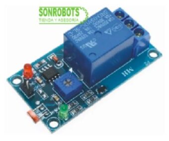 Fotoresistencia con relay en módulo