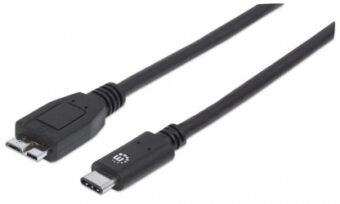 Cable Usb 3.0 Micro-b Macho Usb 3.1 C Macho