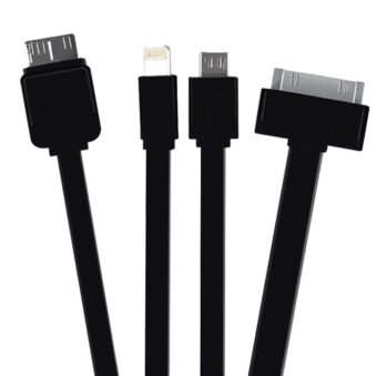 Cable USB Multi puntas ACTECK BASICS MB01068 Negro