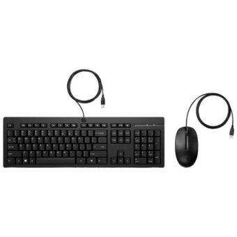 Kit de Teclado y Mouse para Servidor Hewlett Packard Enterprise 631341-B21 Negro