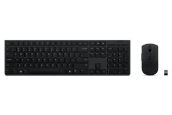 Kit Teclado y Mouse  LENOVO 4X31K03954 Negro