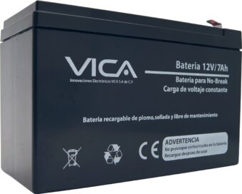 Batería de Reemplazo VICA 7 AH Negro