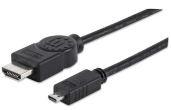 Cable HDMI  4K MANHATTAN 324427 Negro