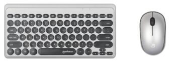 Kit de teclado y mouse INTELLINET 180795 Gris