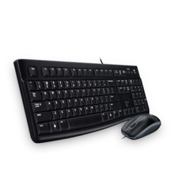 Kit de Teclado y Mouse LOGITECH Media Combo MK120 920-004428 Negro