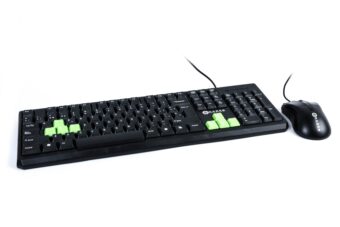 Kit de Teclado y Mouse Naceb Technology - NA-457 Negro