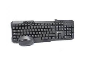 Kit de Teclado y Mouse Naceb Technology NA-618 Negro