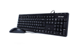 Kit de Teclado y Mouse VORAGO KM-104 Negro