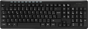 Teclado ACTECK AC-913973 Negro