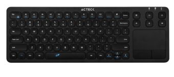 Teclado inalámbrico con TouchPAD ACTECK MK410  AC-923217 Negro