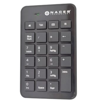 Teclado Numérico Naceb Technology NA-0104 Negro