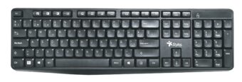 Teclado Inalámbrico  Stylos STPTEC4B Negro