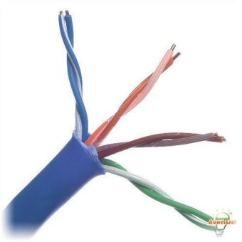Bobina de Cable UTP CAT5E  BELDEN 1583A 006U1000 Azul