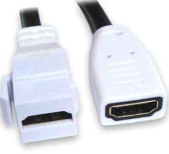 Jack HDMI BROBOTIX 104691 Color blanco