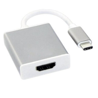 Convertidor USB Tipo C a HDMI BROBOTIX 569441 Blanco