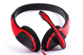 Auriculares Naceb Technology NA-597P NA-589 ROJO Rojo