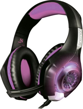 Auriculares NECNON NBHG-VIPER NCAGVI13SI Rosa