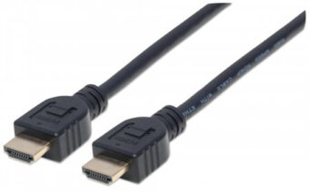 Cable HDMI  MANHATTAN 353922 Negro