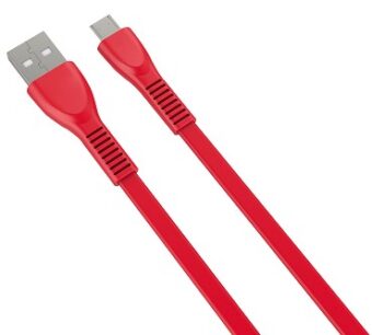Cable USB a Micro USB Naceb Technology NA-0103R Rojo