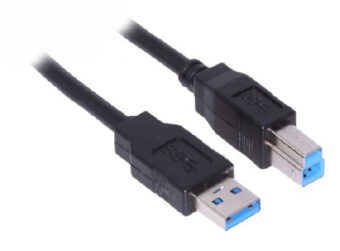 CABLE USB BROBOTIX V3.0 A-B 1.8MTS 360806 Negro