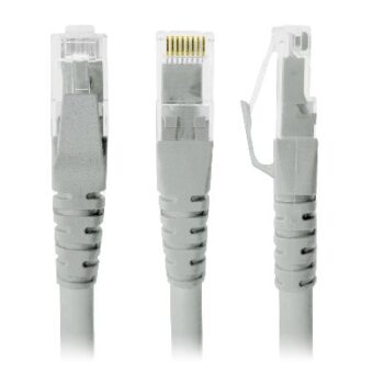 CABLE DE PATCH RED, CAT6 UTP, GRIS, 0.5 M BROBOTIX 308187 Gris