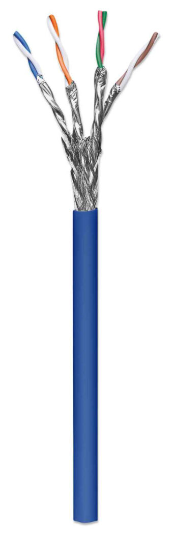 Bobina INTELLINET Cat 6a 705042 Azul