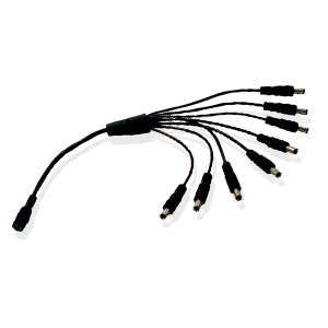 Distribuidor Pulpo 1 a 8 Canales ENSON ENS-DC18 Negro