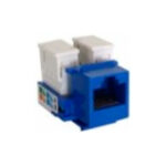 Conector Jack RJ45 Cat5e 90 Grados ENSON ENS-JC5BL Azul