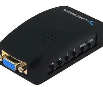 Convertidor de PC a TV BROBOTIX 002084 Negro