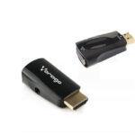 Convertidor HDMI a VGA VORAGO ADP-208 Negro