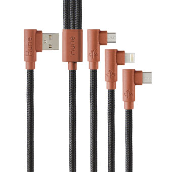 Cables 3 en 1  Hune Hiedra AT-ACC-CA-319-COR Corteza