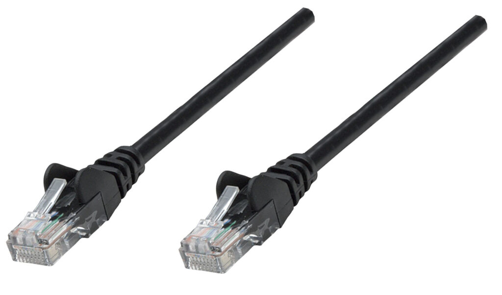 Cable de Red Cat6a S/FTP INTELLINET 313834 Negro – Sonrobots
