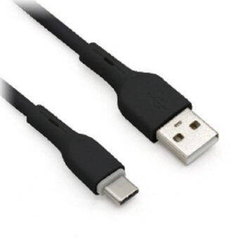 Cable USB V2.0 Tipo C  BROBOTIX 963196 Negro