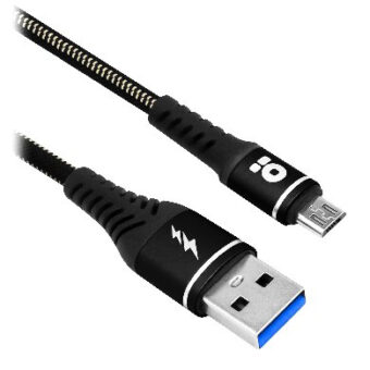 Cable USB V2.0 BROBOTIX 6000724 Negro