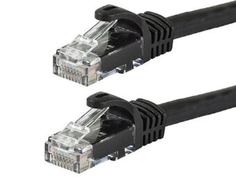 Cable de Pach Red CAT6 UTP BROBOTIX 098119 Negro