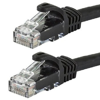 Cable de Pach Red CAT6 UTP BROBOTIX 098119 Negro
