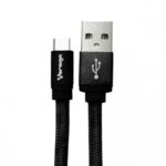 Cable USB a tipo C VORAGO CAB-214 Negro