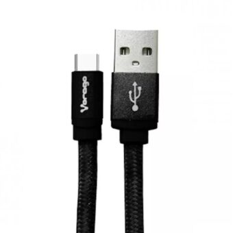 Cable USB a tipo C VORAGO CAB-214 Negro