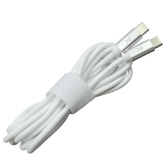 Cable USB C a C Macho PERFECT CHOICE PC-101710 Blanco
