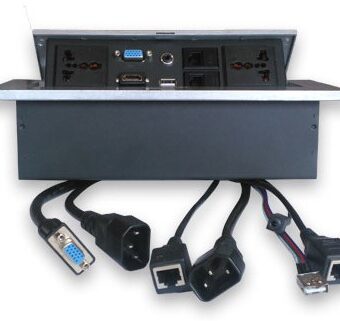 Caja para Mesa BROBOTIX 005514 Plata