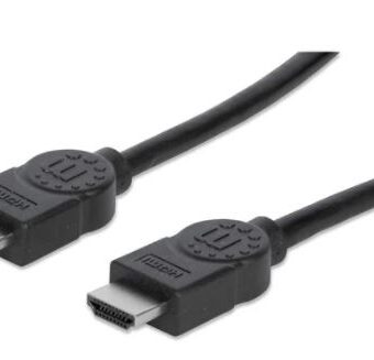 Cable HDMI 4K MANHATTAN 306133 Negro