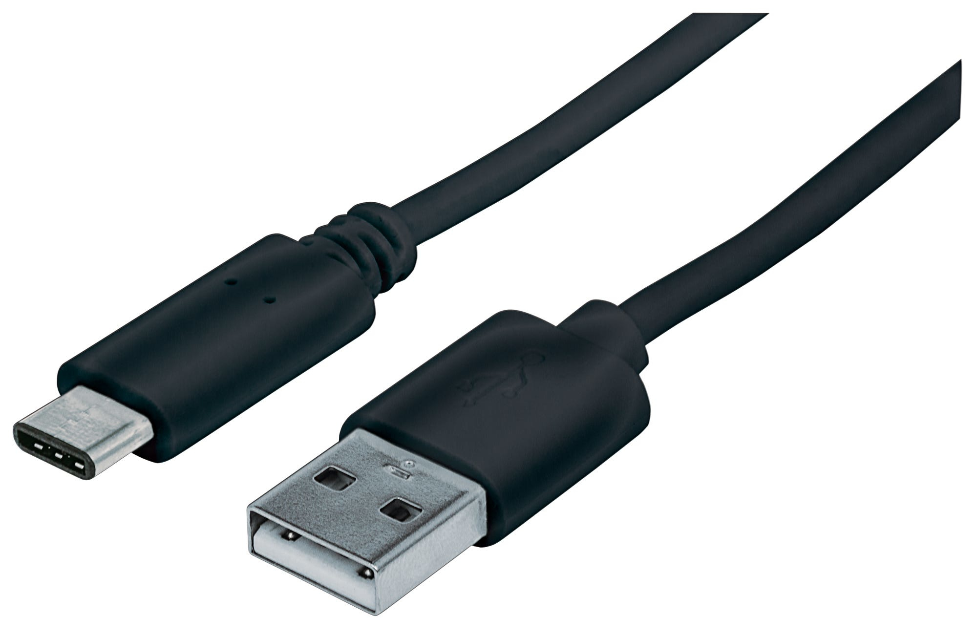 Cable USB MANHATTAN 353298 Negro