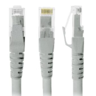 Cable de Red CAT 5E 1m BROBOTIX 497134 Gris