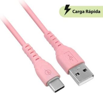 Cables USB BROBOTIX 6001608 Rosa