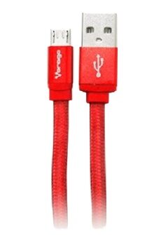 Cable USB VORAGO AC-365810-31 Rojo