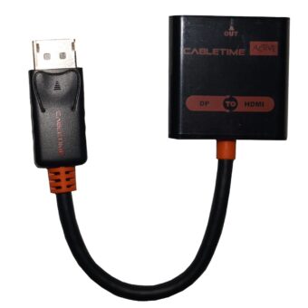 Adaptador DisplayPort A HDMI OVALTECH OVDP-HDMIA Negro