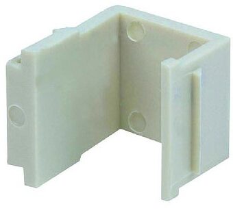 Inserto Ciego para Jack RJ45, Paq. con 10 Pza BROBOTIX 065395 Color blanco