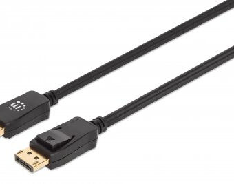 Cable DisplayPort MANHATTAN 353595 Negro