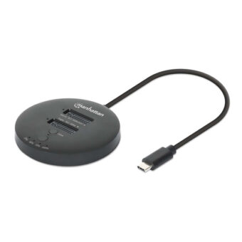 Gabinete Disco duro  MANHATTAN 130752 Negro